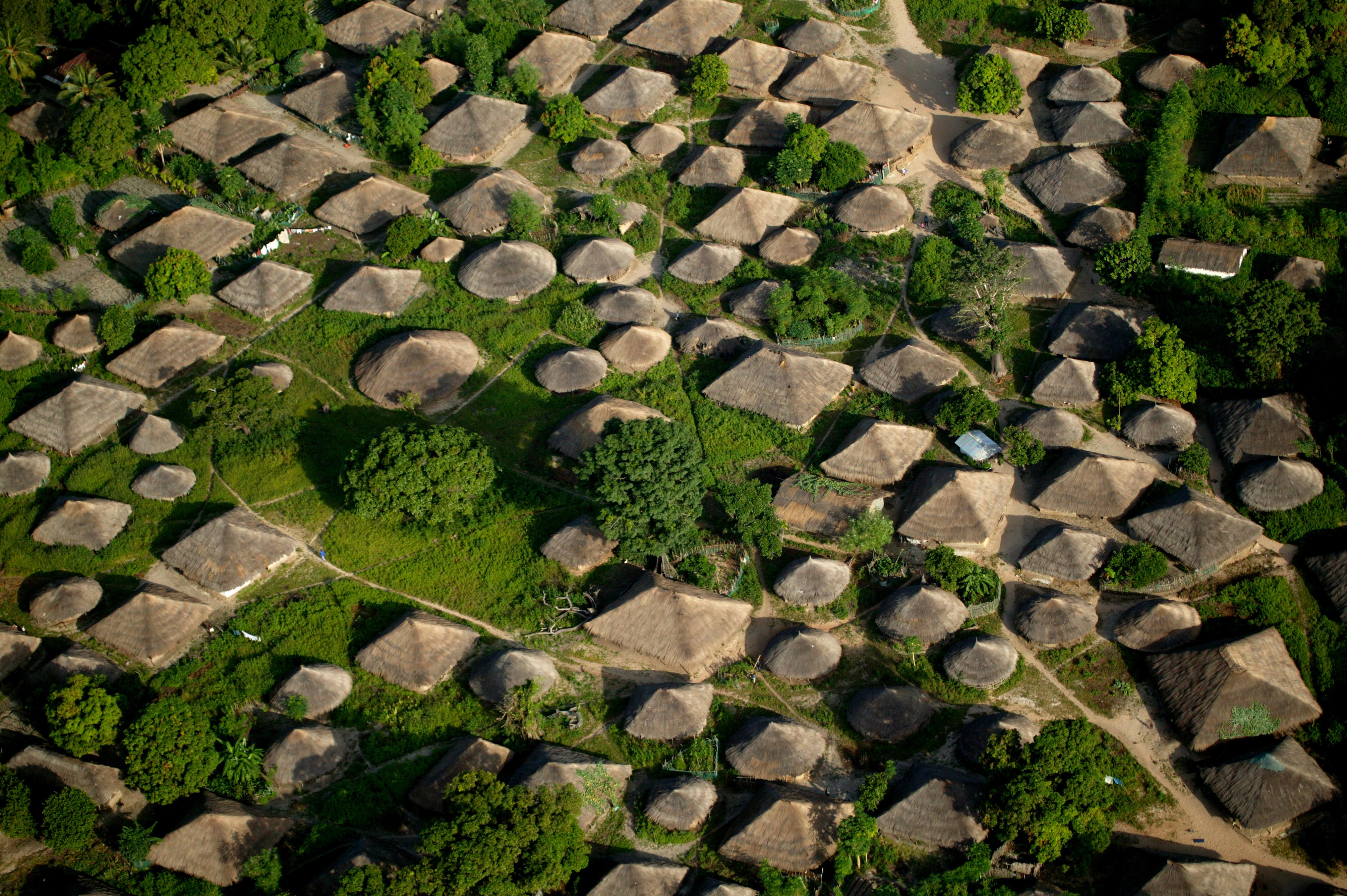 Village Bijagós, vue aérienne